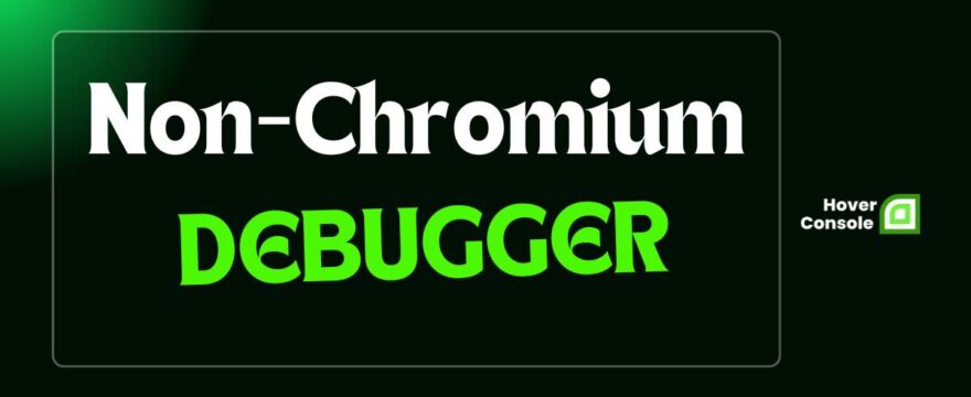 Non-Chromium-debugger